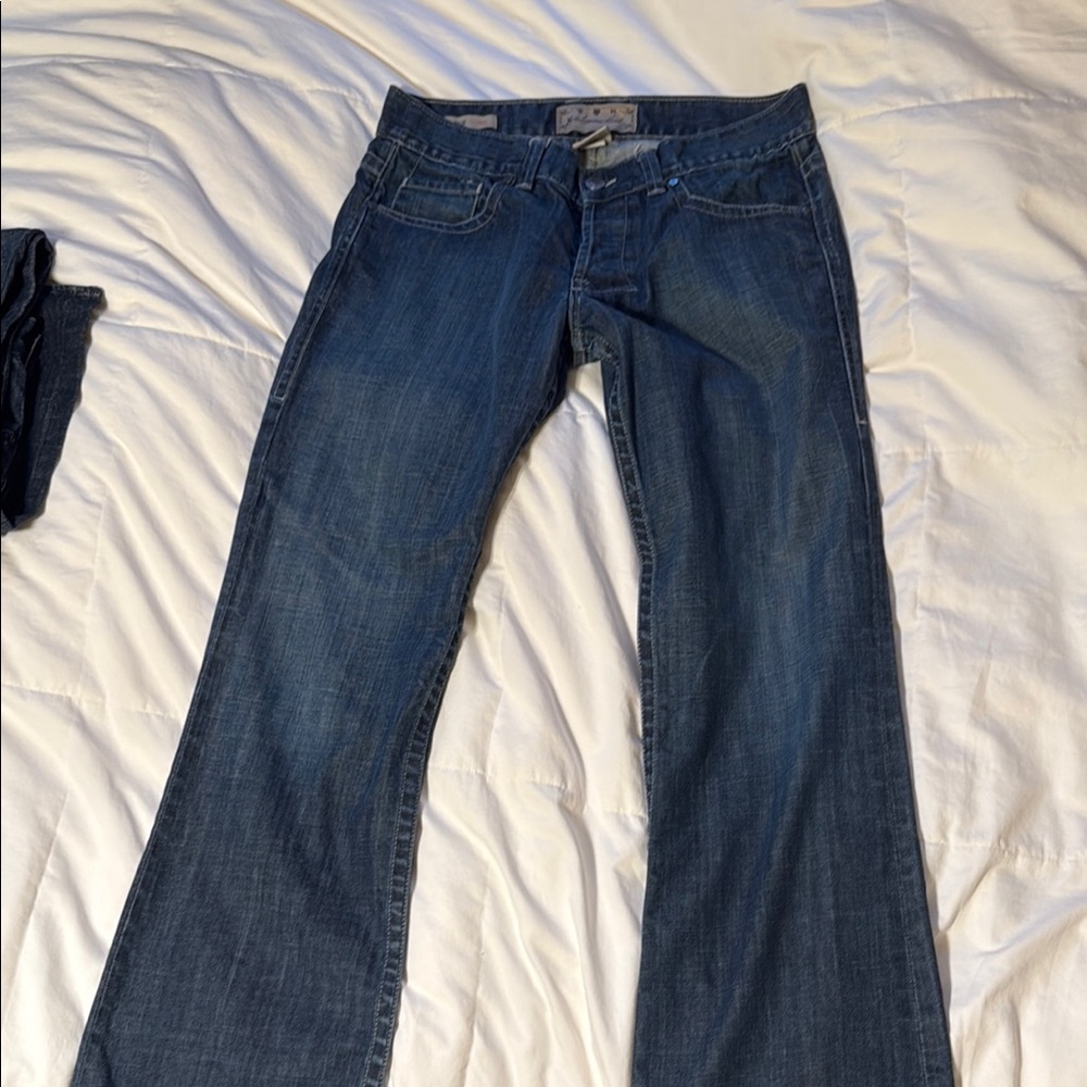 William Rast Blue Straight Jeans Classic Style
